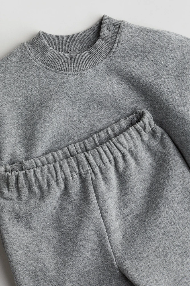2-piece Cotton Sweatshirt Set