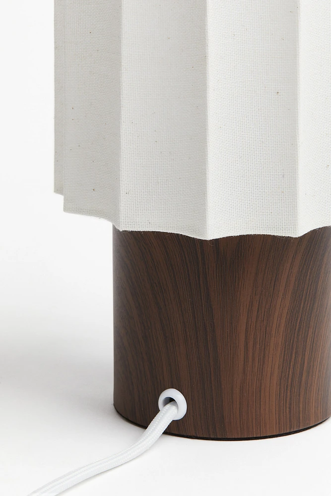 Linen-Blend Table Lamp