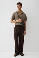 Regular-Fit T-Shirt with Collar