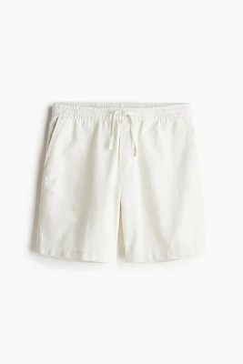 Relaxed Fit Linen-blend Shorts