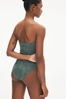 Costume de bain bandeau coussiné