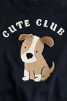 Sweatshirt with Motif