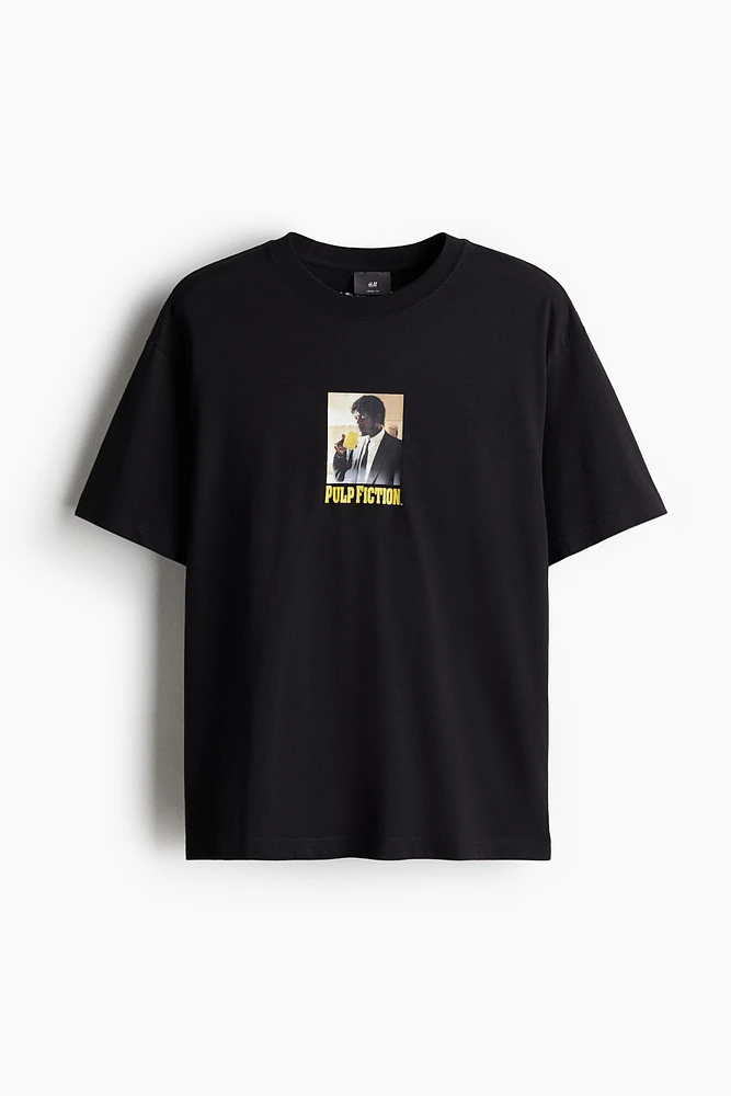 Loose-Fit Printed T-Shirt