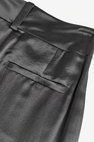 Silk-blend Satin Pants