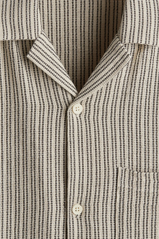 Regular-Fit Textured Resort Shirt