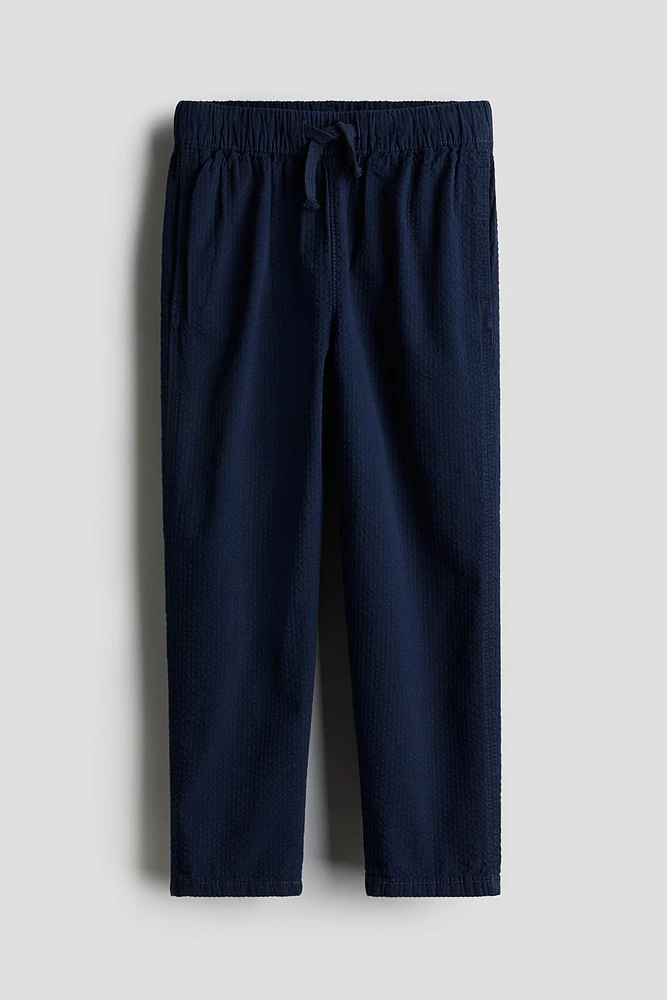 Seersucker Joggers