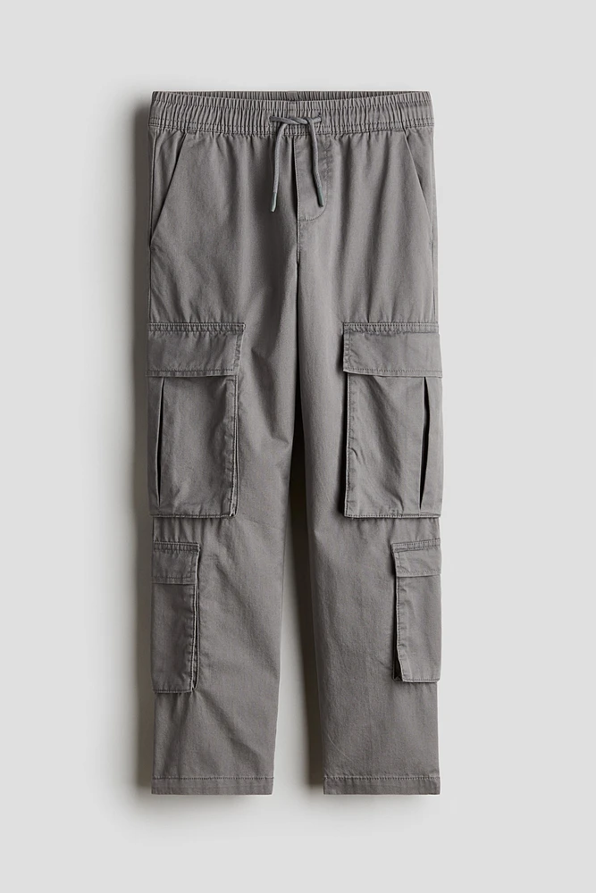 Pantalon cargo en coton