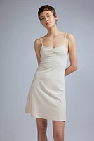 Flared-skirt Camisole Dress