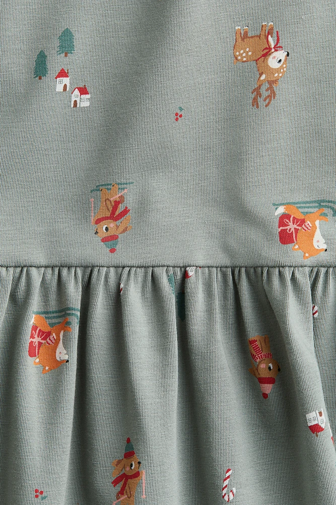 Printed Cotton Dress