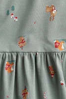Printed Cotton Dress