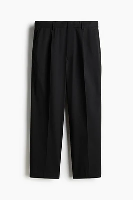 Straight Fit Suit Pants