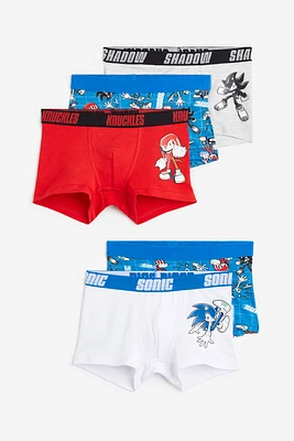 Lot de 5 boxers