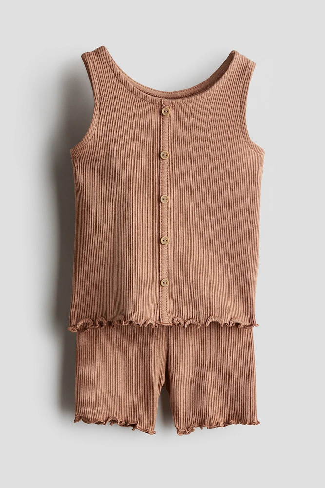 Ensemble 2 pièces en jersey de coton