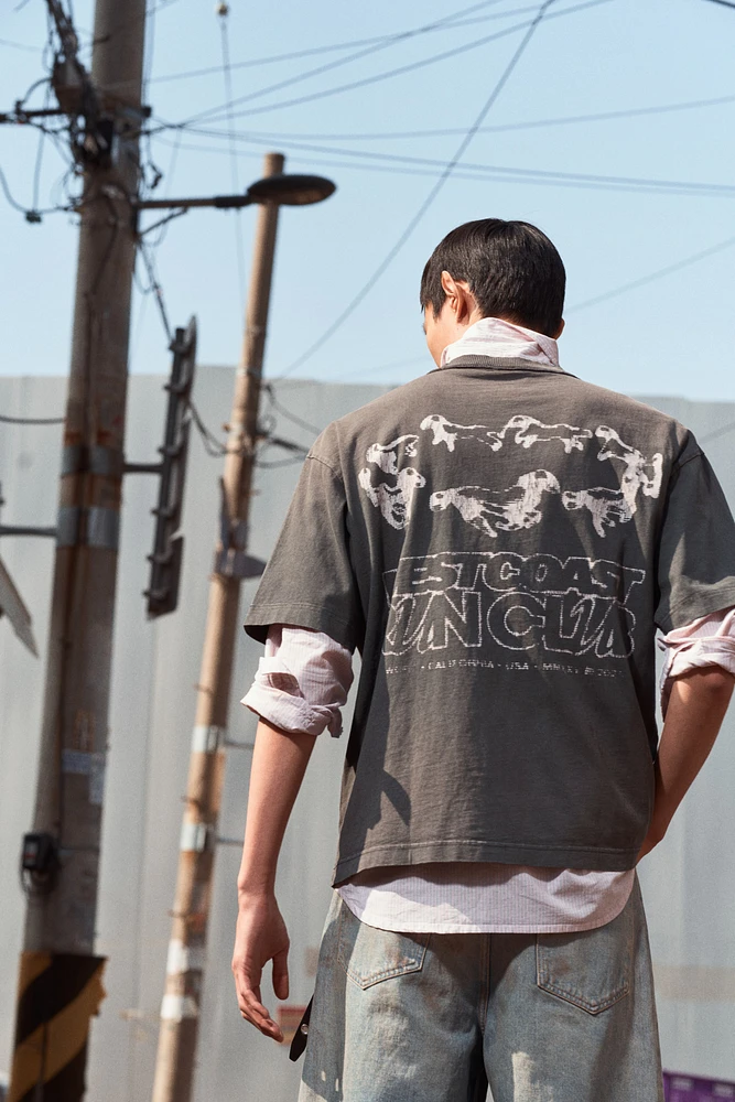 Loose-Fit Printed T-Shirt