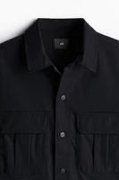 Regular Fit Utility Overshirt