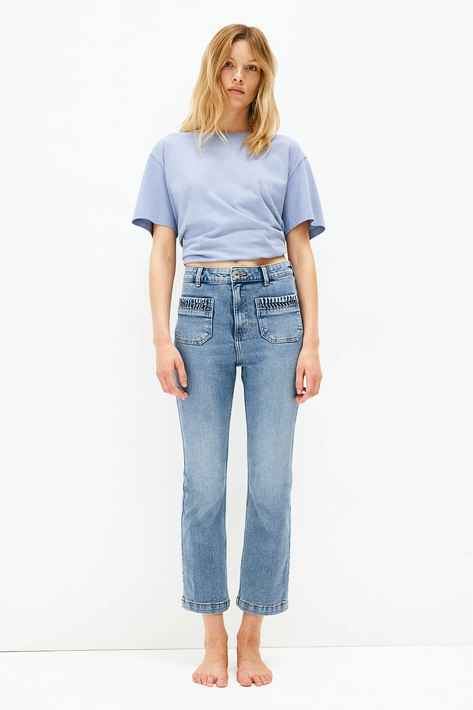 Cropped Jeans