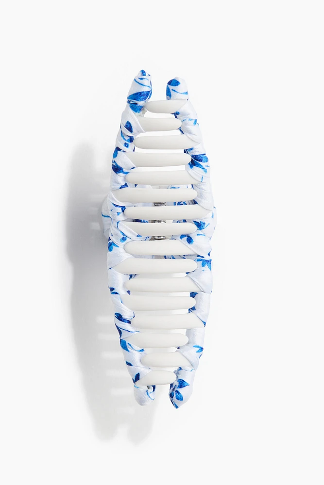 Satin-Covered Hair Claw