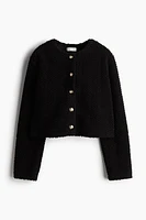 Teddy Fleece Cardigan