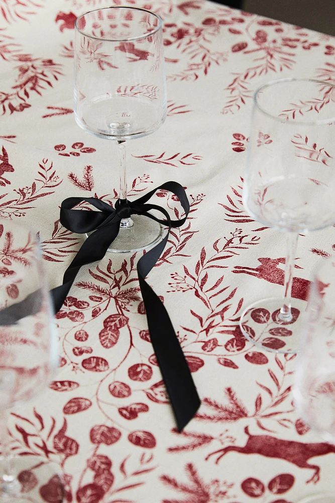 Patterned Cotton Tablecloth