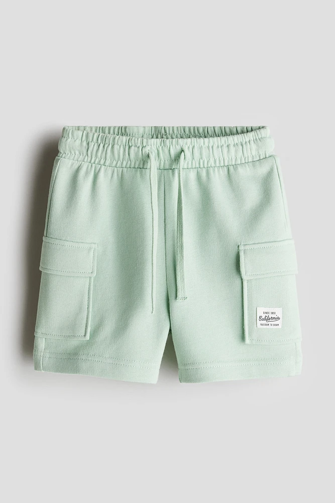 Short cargo en molleton