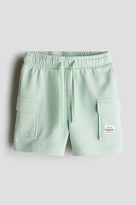 Short cargo en molleton