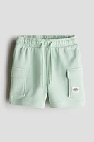 Short cargo en molleton