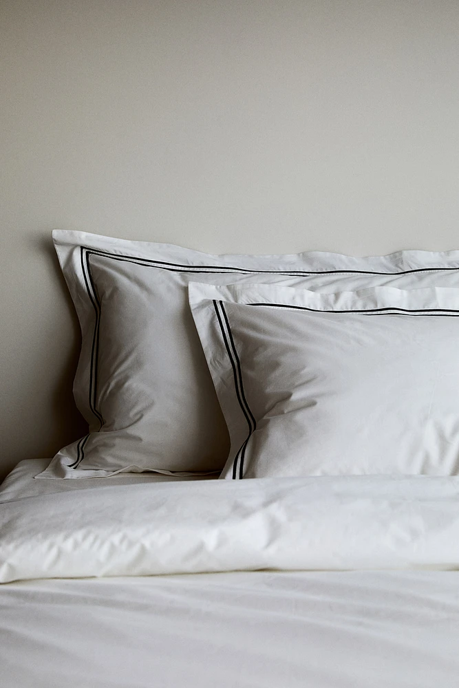 Cotton Percale Pillowcase