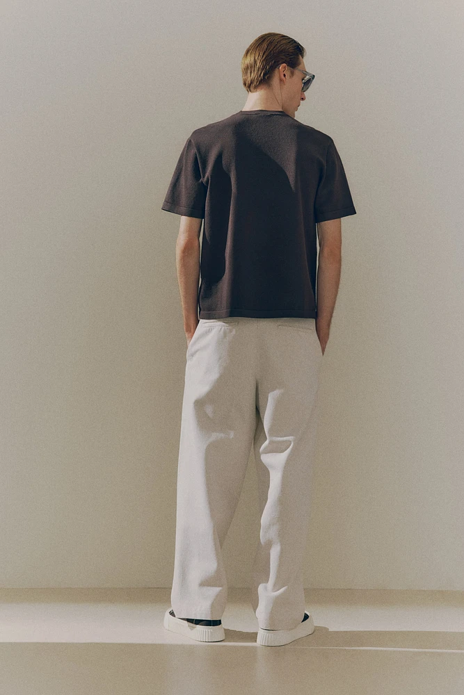 T-shirt coupe classique en tricot
