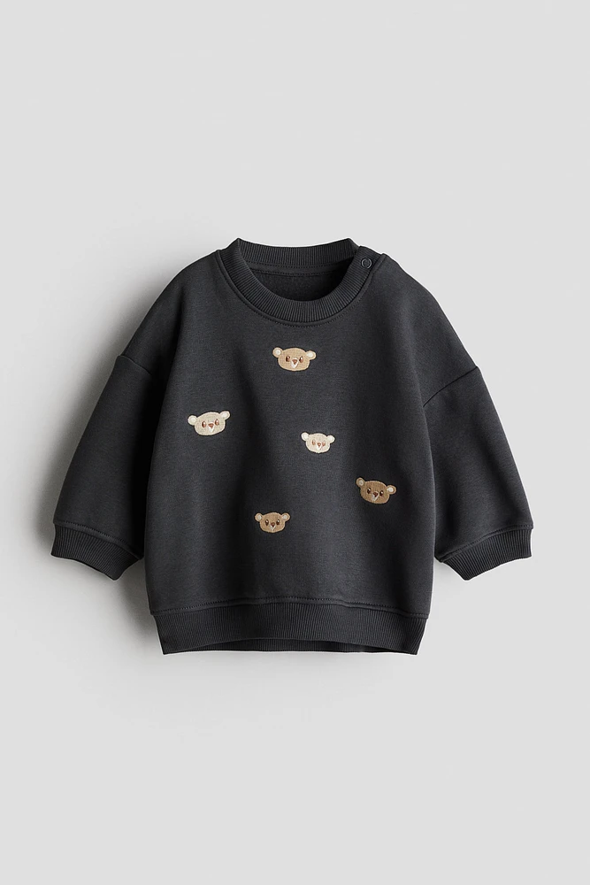 Sweatshirt with Motif