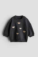 Sweatshirt with Motif