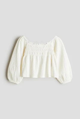 Smocked Blouse