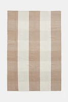 Checked Flatweave Rug