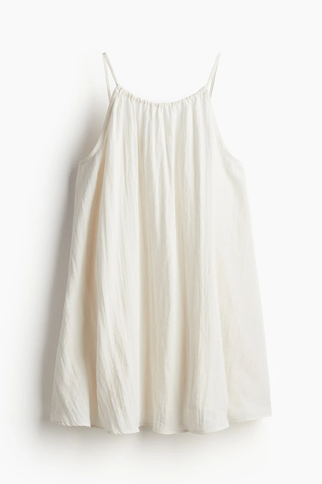 knee length dresses for ladies Womens Linen Mini Dress  Organic Babydoll Style for Summer