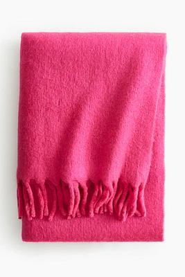 Wool-blend Throw