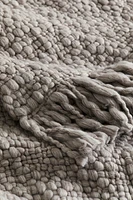 Chunky Wool-Blend Throw