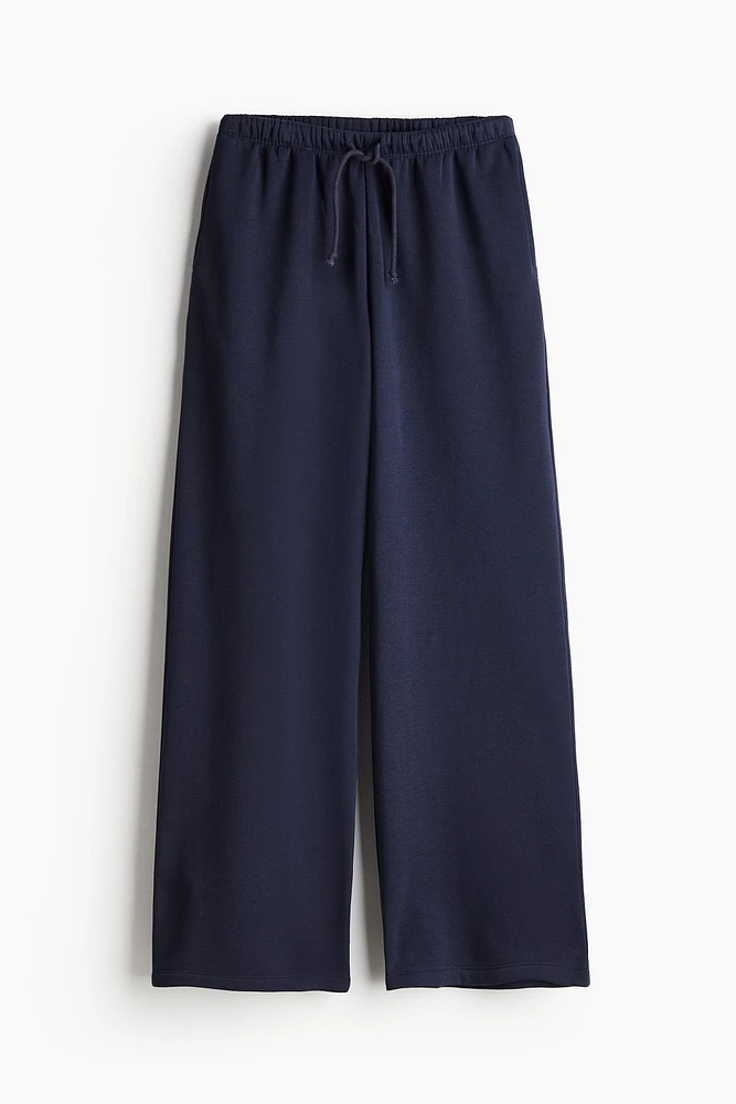 Wide-leg Joggers