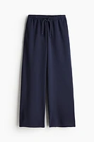 Wide-leg Joggers