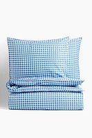 Patterned King/Queen Duvet Cover Set