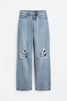 90s Baggy High Jeans