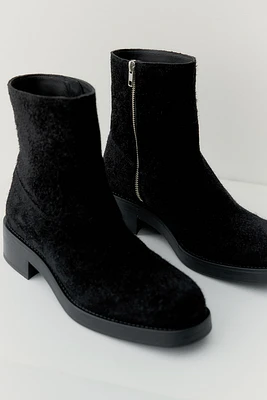 Brushed Suede Boots