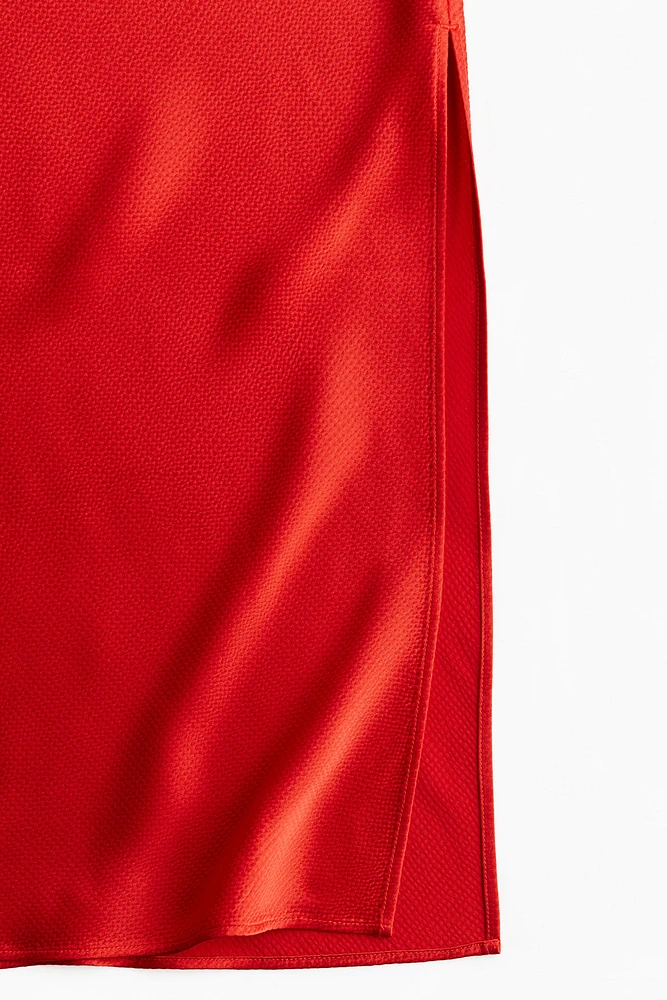 Crêpe Satin Skirt