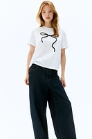 T-shirt with Motif