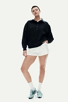 Oversized Polo Sweatshirt