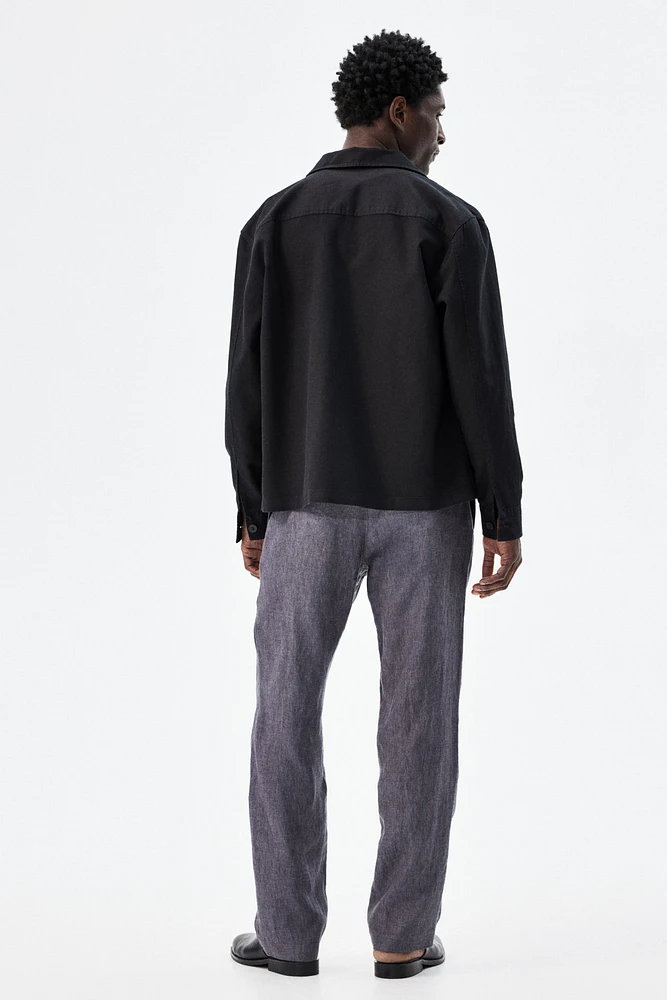 Pantalon classique en lin