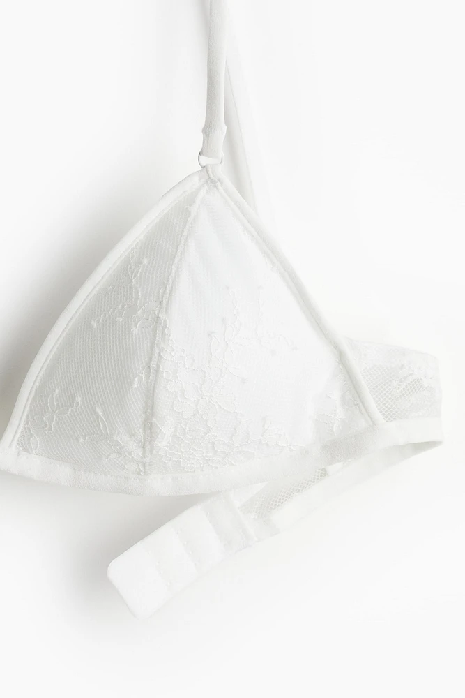 Padded Lace Soft-cup Bra