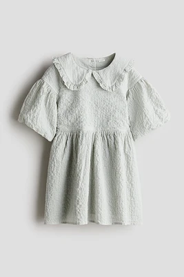 Cotton Seersucker Dress