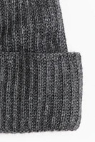 Rib-Knit Wool-Blend Hat