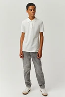 Cotton Pique Polo Shirt