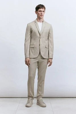 Slim-Fit Suit Pants