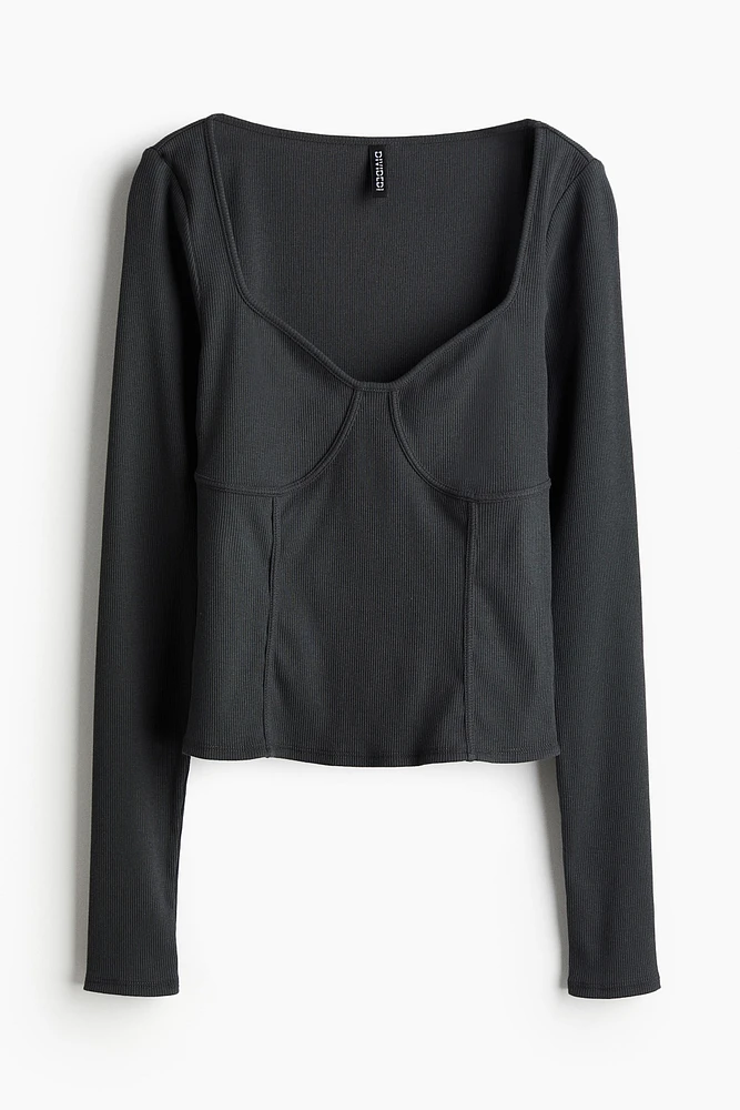 Corset-style Top